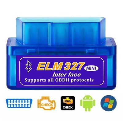 ELM327 MINI Auto OBD2 Fehlercodeleser Bluetooth Adapter Diagnosescanner Werkzeug