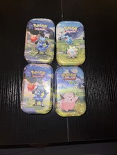 Pokemon TCG Ascended Heroes Mini Tin Set of 4, BRAND NEW SEALED, IN HAND