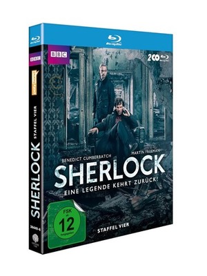 Blu-ray (2 Disc) ''Sherlock - Season/Staffel 4''  ***Neu & OVP***