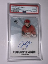 2021-22 SP Authentic - 2011-12 Retro Future Watch Autos Jack Drury /499 (AU, RC)
