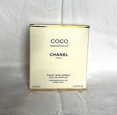 Authentic Chanel Coco Mademoiselle Eau de Parfum Twist And Spray