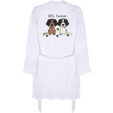 Small 'BFFs Forever' Adult Dressing Robe / Gown (RO00134307)