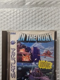 Sega Saturn In The Hunt CIB Complete W/ Register Card