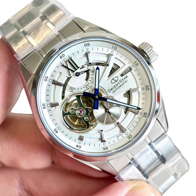 Orient Star RK-AV0137S Automatic White Dial Men's Watch Sapphire Power Reserve