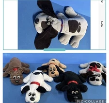Tonka (5)8 Inch (1)18 Inch Pound Puppies Plush  1980’s Stuffed Animal Lot If 6