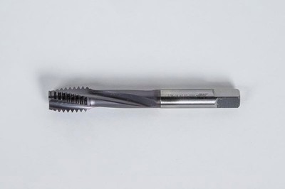 Haas 7/16''-14 UNC HSS-E Spiral Flute Tap 0.323''Shank x 0.591''Thread Length 2.5XD