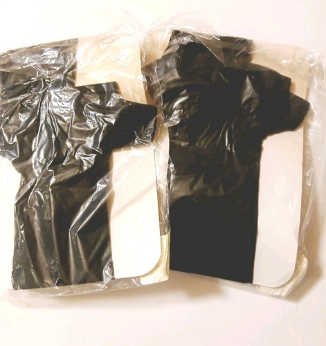Medias de nailon hasta el muslo National de colección nos 2 pares negras suaves talla única - Imagen 4 de 6