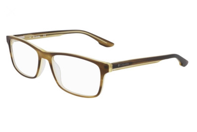 COLUMBIA C8035 224 59mm Matte Brown Horn Men's Eyeglasses Ophthalmic Frame NWT