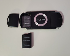 Sony PSP 1001 PlayStation Portable With IPS Screen Installed & Extras