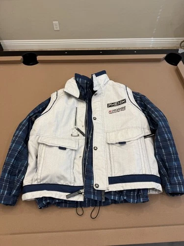 Vintage Phenix Norway Ski Team Jacket Mens XL 54 Detachable Sleeves Vest 90s video thumbnail