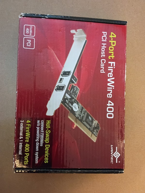 Vantec 4-Port FireWire 400 PCI Host Card