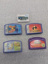 leapster learning System Games Finding Nemo Incredibles And More Lot Of 5