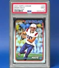 2024 Topps Chrome - Drake Maye (RC) Rookies Refractor #203 PSA 9