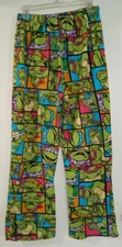 TEENAGE MUTANT NINJA TURTLES 2014 Viacom Lightweight Fleece PJ Pants Lounge M
