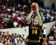 BENNETT STIRTZ SIGNED 8x10 PHOTO IOWA BASKETBALL AUTOGRAPH AUTHENTIC COA