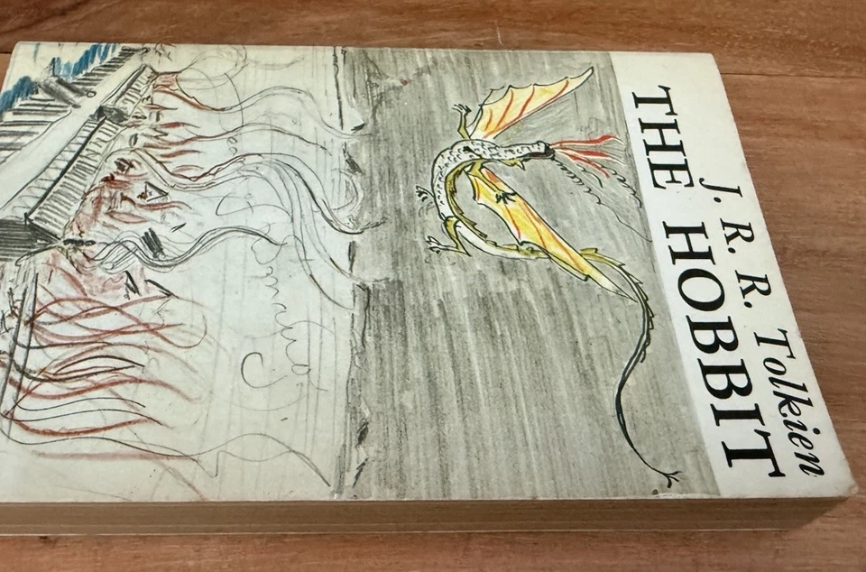 The Hobbit J. R. R. Tolkien Unwin  1966 3rd Edition Eighteenth Printing Vintage - Image 4 of 4
