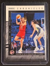 Caitlin Clark 2025 Panini WNBA Chronicled Record 19 dimes #6 Fever