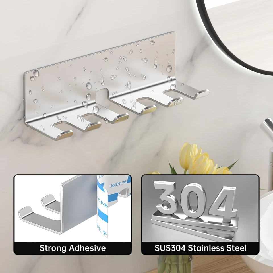 YAYINLI Electric Toothbrush Head Holder, Toothbrush Holders Wall Mounted, Ele... - Image 2 of 4