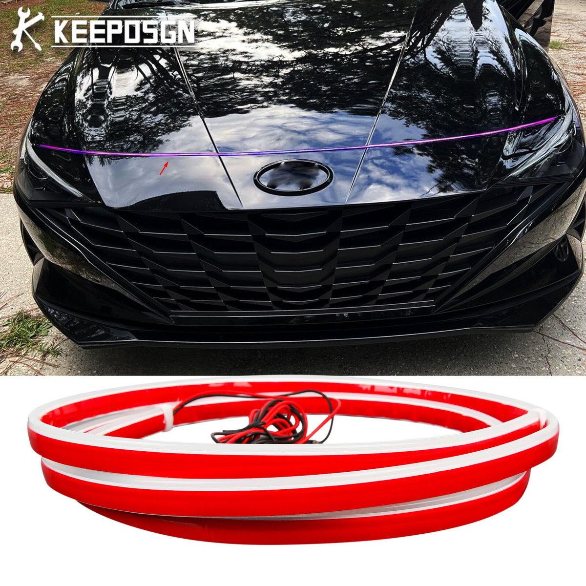 Standard Hood Fender & Mirror Kit | HYUNDAI ELANTRA GT 2019 Standard Hood Fender & Mirror Kit | HYUNDAI ELANTRA GT 2019