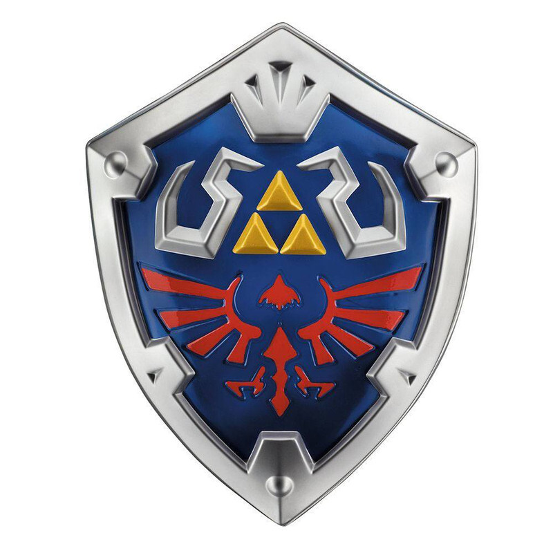 Leyenda De Zelda Skyward Sword Réplica Escudo Hyliano De Link 48 Cm