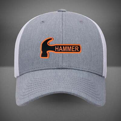 Hammer Trucker Hat Gray/White | eBay