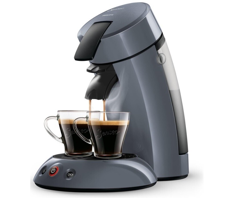 Kaffeevollautomat Philips Philips Senseo Kaffeepadmaschine HD7806/50 – Hellblau, 0,7 Liter, Mit Crema Plus Für Cremigen Kaffee, Energieeffizient Crema Plus Kaffeemaschine