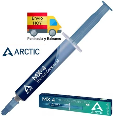 PASTA TERMICA ORIGINAL ARCTIC MX-4 4gr CPU PC PS3 PS4 PS5 XBOX MASILLA ARTIC