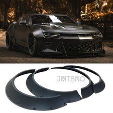 4pcs Fender Flares Extra Wide Body Kit Wheel Arches For Chevy Camaro Zl1 Lt Ss 4pcs Fender Flares Extra Wide Body Kit Wheel Arches For Chevy Camaro Zl1 Lt Ss
