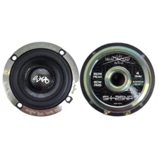 Sky High Car Audio 2.5" Neo Mid Range Pair 80 Watts RMS Power 4 Ohms