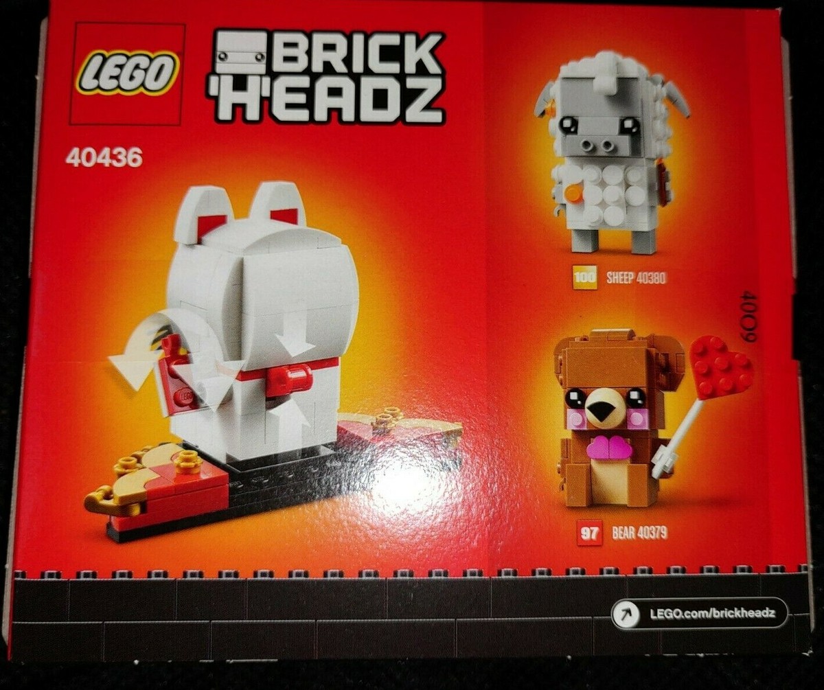 sold out★★ LEGO BRICKHEADZ: Lucky Cat (40436) RETIRED, SEALED and MIB