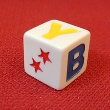 Doorways to Horror VCR Vintage Board Game Colorscan Die/ Dice