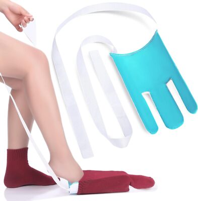 #ad Easy Use Assist Device Sock Aid Helper Kit For Putting Or Removing On Socks Tool $22.68