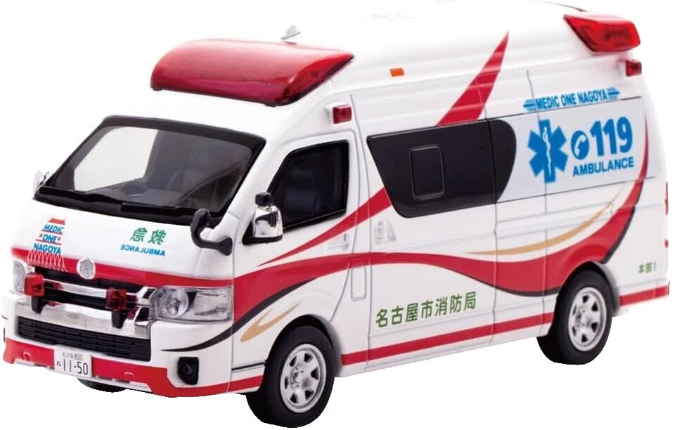 TOYOTA 1:43 ambulancias Diecast y de juguete