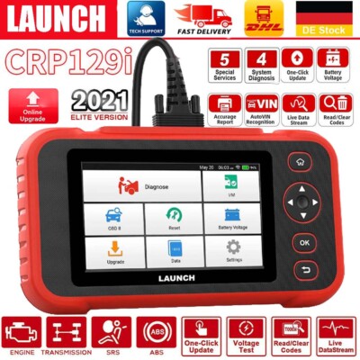 2021 Launch CRP129i Profi KFZ OBD2 Diagnosegerät Scanner Fehlerauslesegerät EPB