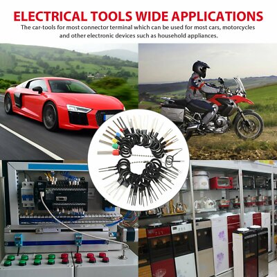 Terminal Removal Tool Kit,For Replaces Universal Vehicle Wire