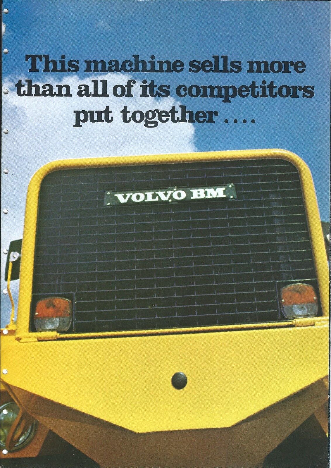 Equipment Brochure - Volvo BM - 860 - Dump Truck - Customer Comm