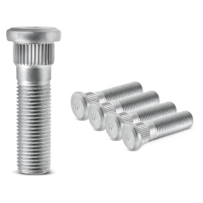 5x Radbolzen M12x1,25 – Kegelbund – Passend Für Nissan NP300, Pathfinder, Subaru Forester, Impreza U.v.m.