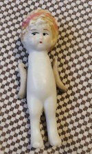 Vintage Antique 20s FROZEN CHARLOTTE Penny DOLL Bisque KEWPIE Jointed Arm JAPAN