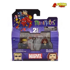 Marvel Minimates TRU Toys R Us Wave 17 Hawkeye & Black Widow