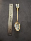 Vintage Souvenir Collectable Tea Spoon From Copenhagen - Copper  - Enamel — photo 5