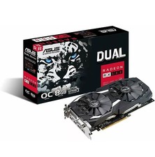 Asus Amd Radeon Rx580 8gb Gddr5 Graphics Card Dual Rx580 O8g For Sale Online Ebay