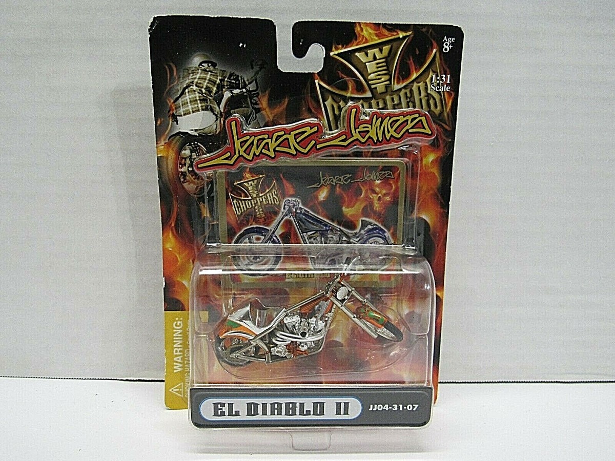 West Coast Choppers Jesse James El Diablo II Motorcycle 1:31