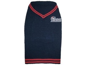 new england patriots dog sweater