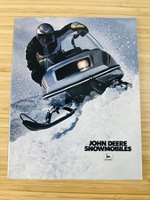 1980 JOHN DEERE SNOWMOBILE SALES BROCHURE VIN...