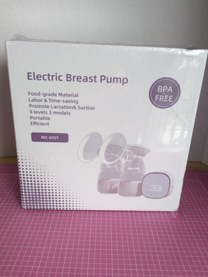 #ad Electric LED Portable Breast Milk Pump MZ 605T Food Grade BPA Free New In Box $15.99