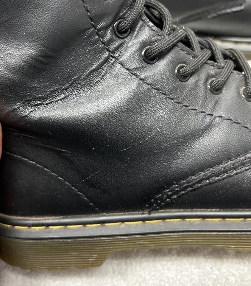 Dr Martens молодежи размер 5 коричневый кожаный мягкий T Delancy молнии ботинки - Изображение 4 из 4