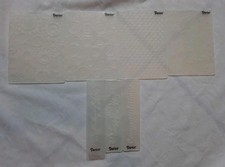 Large LOT of 7 EMBOSSING FOLDERs Borders-Darice Borders, Clouds, Gears, more