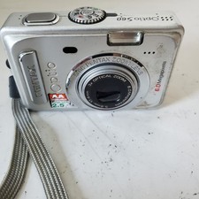 Pentax Optio S60 Digital Camera 6MP 3x Optical Zoom Silver - FOR PARTS