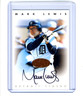 Mark Lewis 1996 Leaf Signature Series Bronze On Card Autograph Auto