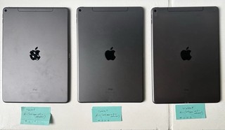 iPad Air 3rd Generation Tablet: LOT OF 3
